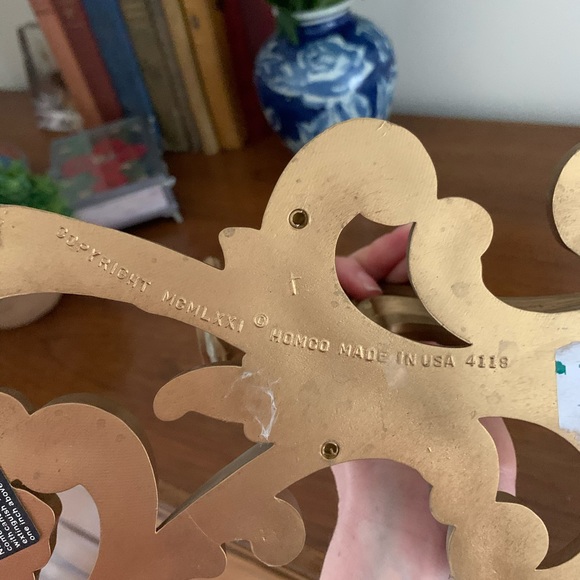 Vintage Homco Wall-mounted Candleholders - Picture 5 of 6